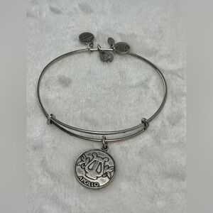 Alex and Ani bangle charm bracelet Apollo